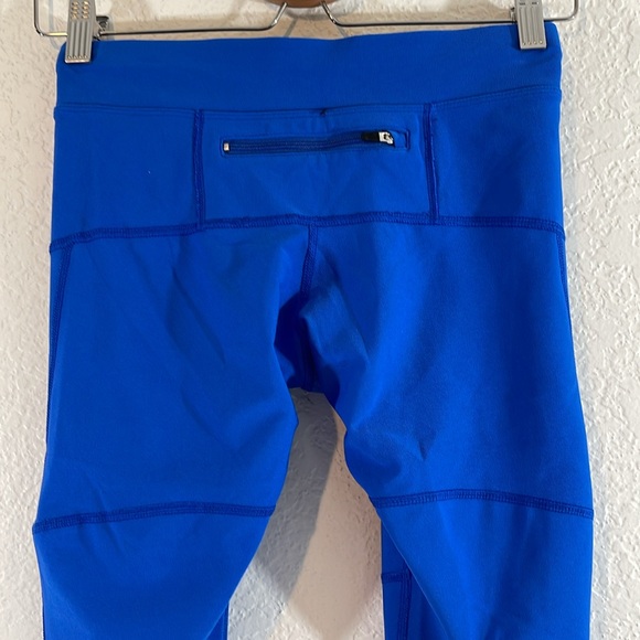 NIKE DRI-FIT Running Capri Royal Blue Size XS NEW - Picture 6 of 11